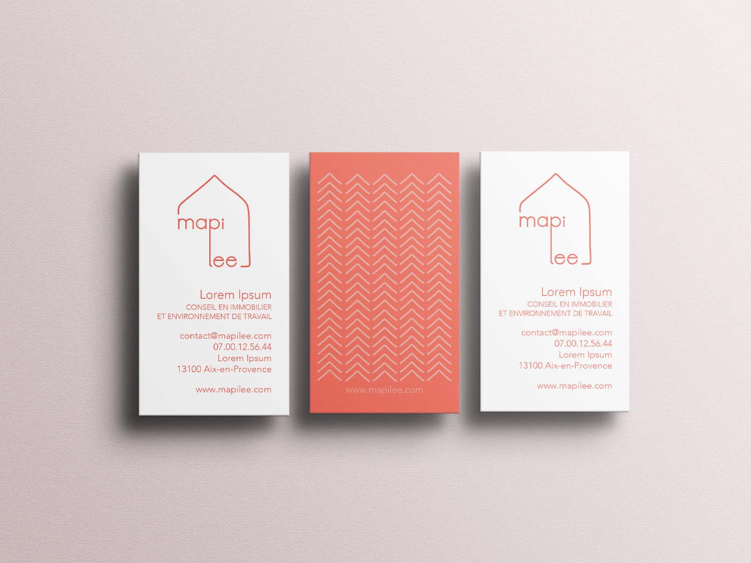 Identité visuelle Mapilee