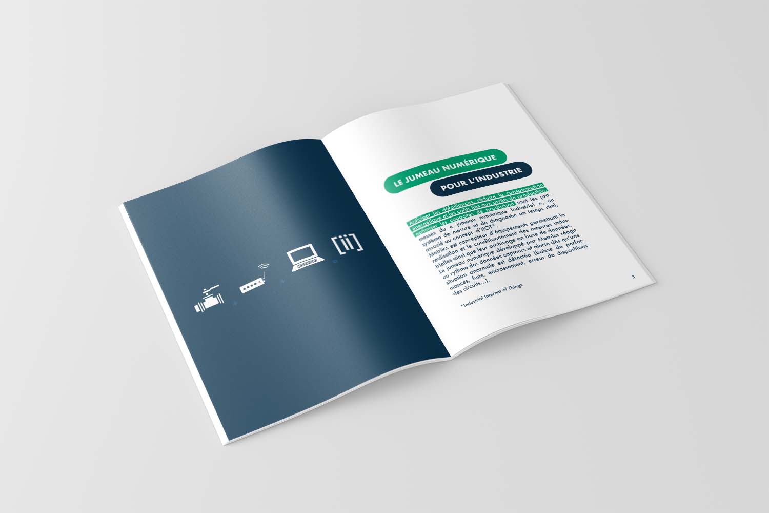 charte graphique Metriics numérique