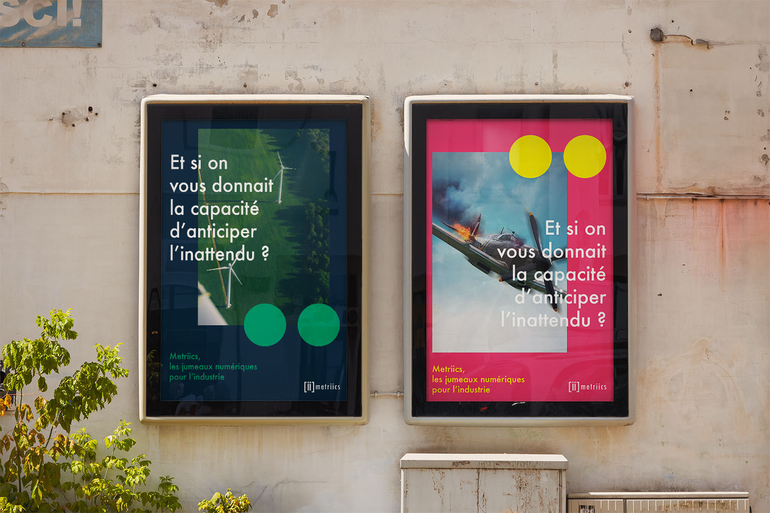 Et si on 
vous donnait 
la capacité 
d’anticiper 
l’inattendu ?Metriics,
les jumeaux numériques 
pour l’industrie 