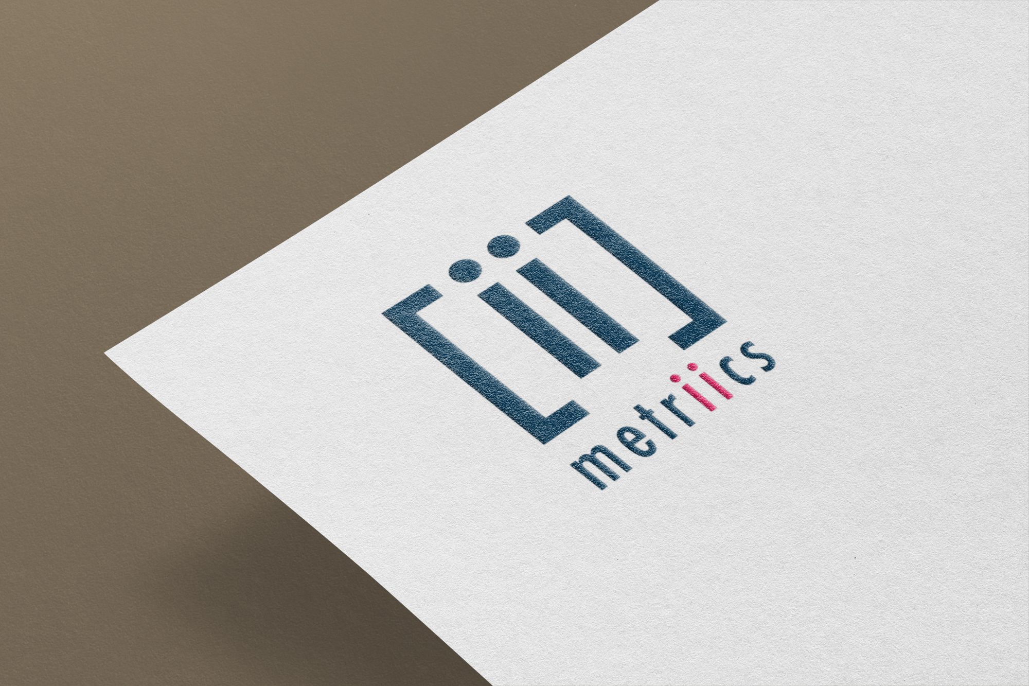 charte graphique Metriics numérique